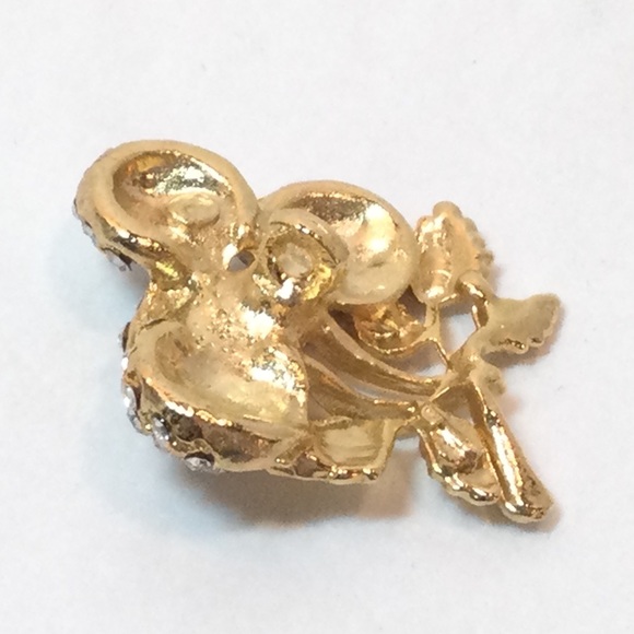 3 Rhinestone Buttons - Exquisite - Picture 5 of 7